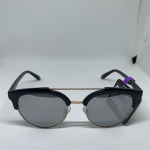 Sunglasses Foster Grant MIKG 18 Black Gold Retro